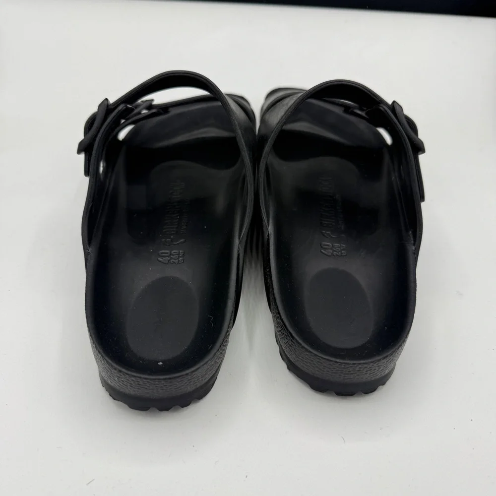 Birkenstock Black Eva Arizona Slide on Sandals - Picture 3 of 7